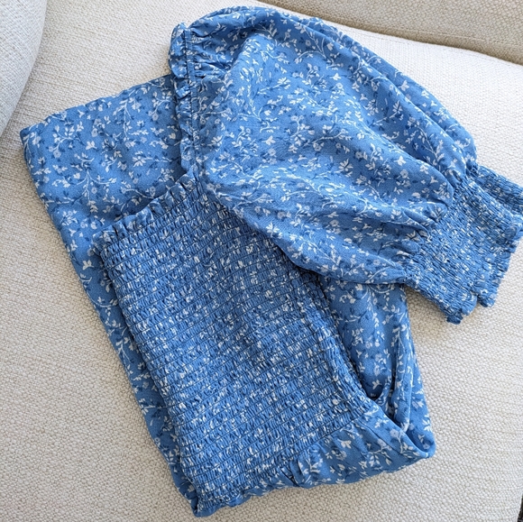 Reformation Smocked Elle Mini Dress - Picture 10 of 10